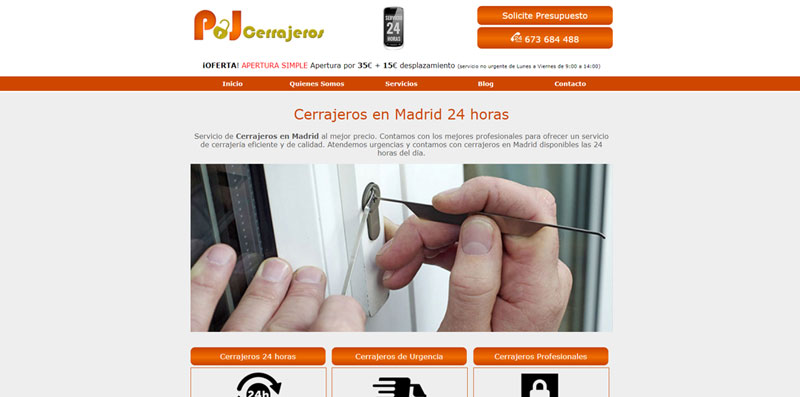 Diseño de web PYME en Madrid