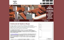 Diseño micrositio web en Burgos
